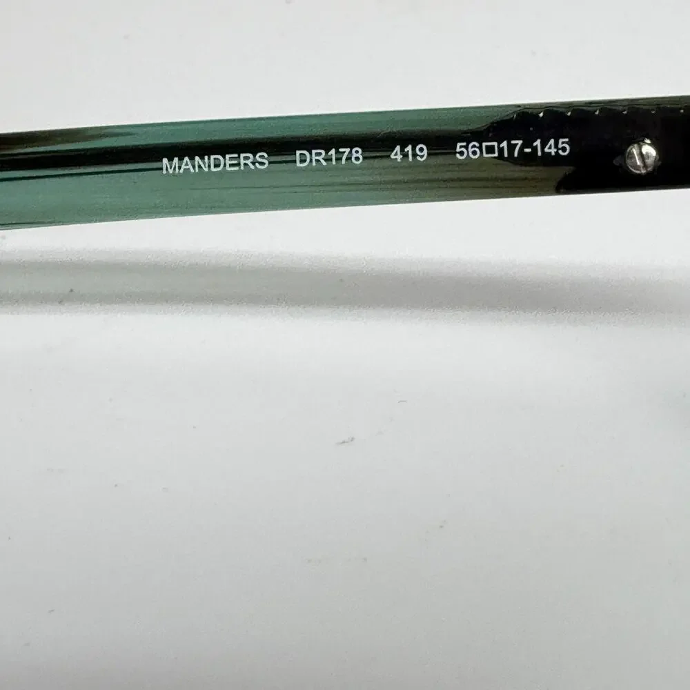 Dragon Manders DR178 419 Green Full Rim Eyeglasses‎ Frames 56-17-145mm H18034